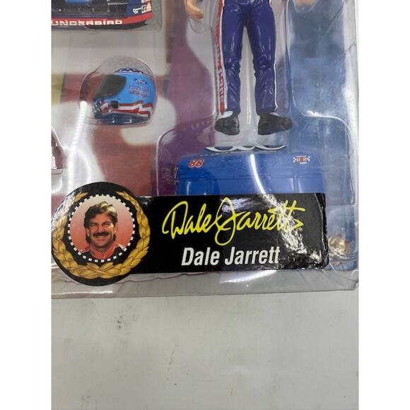 NEW Toy Biz 1997 Nascar Superstars Of Racing Dale Jarrett 5" Action Figure - Picture 5 of 8